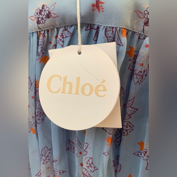 Chloe Downy Blue Mini Dress - Picture 8 of 9